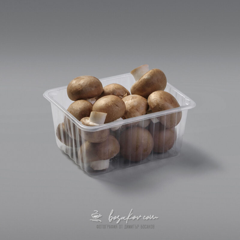 mushrooms product photography